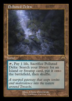 Polluted Delta Modern Horizons 3 Retro Frame